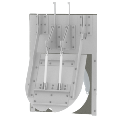 Vanne hydrodynamique autonome brise vitesse