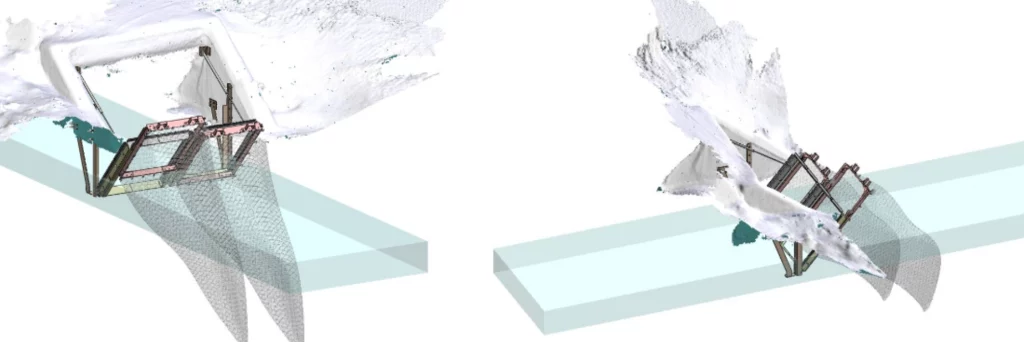 Modélisation du fonctionnement du piège à macro-déchets à vanne