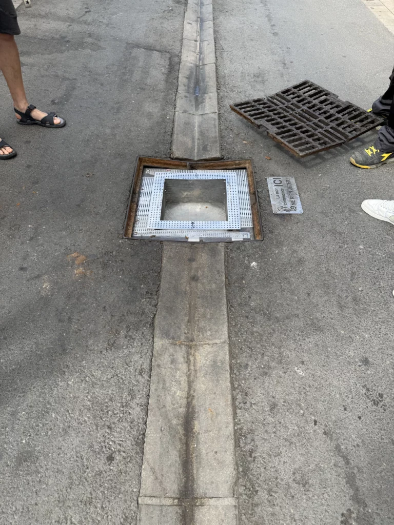 Piège anti-déchets à Valras