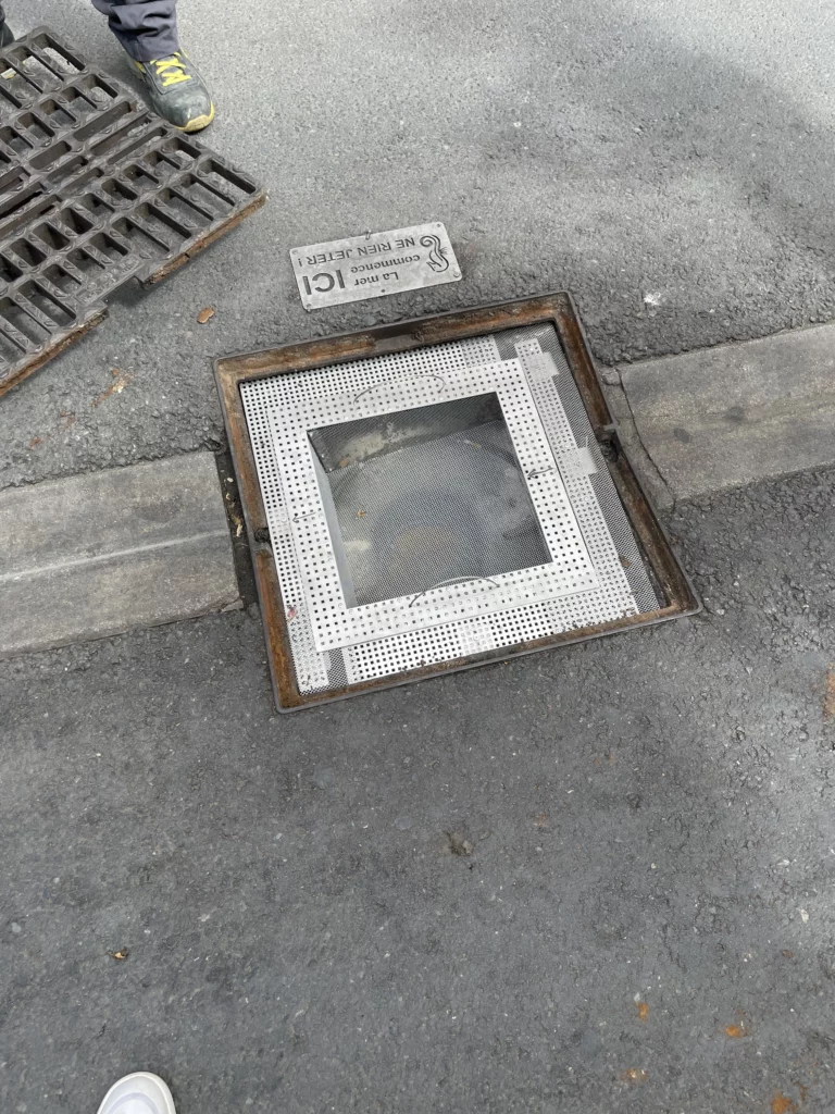 Piège anti-déchets à Valras